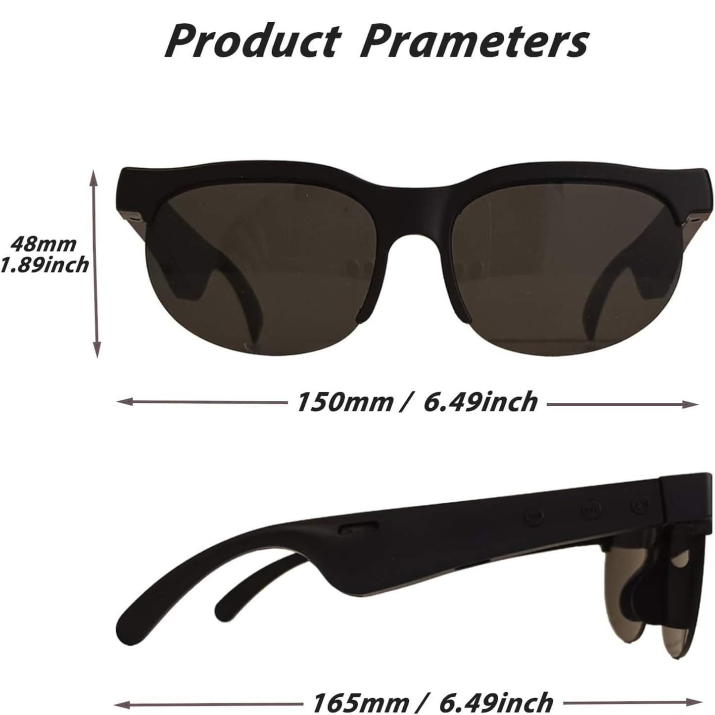 XG88PRO Glasses Headphone