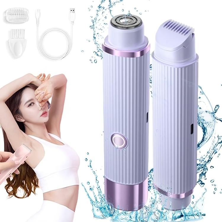 Rechargeable Razor Body Hair Trimmer Wet & Dry Use