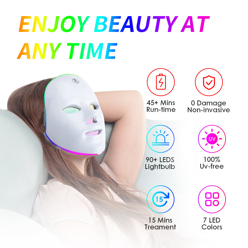 LED Light Therapy Face Mask – Rejuvenate, Brighten & Clear Your Skin