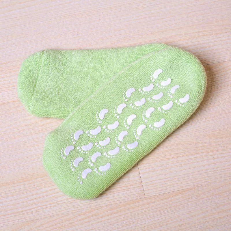 Moisturizing Knitted Ankle Gel Socks – Soft Heels, All Day Comfort